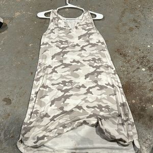 Women’s Tart White and Gray Camo Dress.